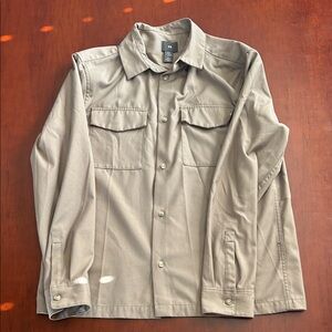 H&M Light Khaki Shirt Jacket